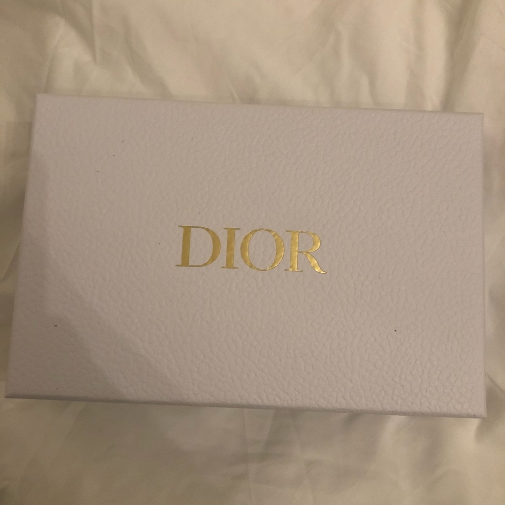 Dior box with ribbon